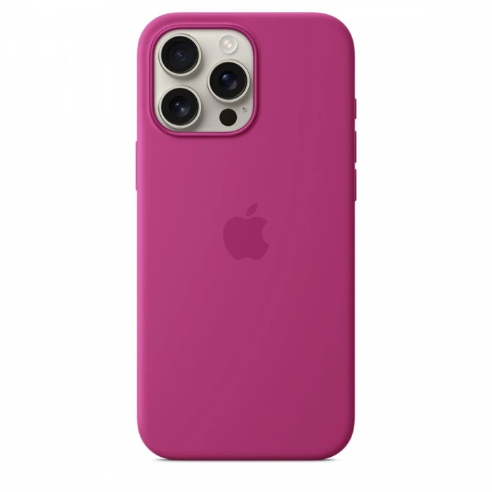 Θήκη Κινητού Apple Silicone With Magsafe For Iphone 16 Pro Max - Fuchsia