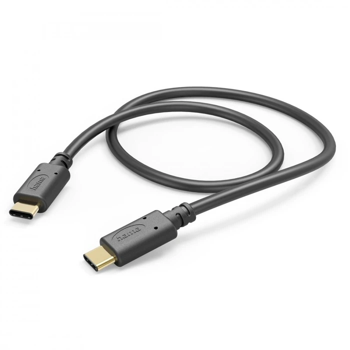 Καλώδιο USB Hama Cable usb-c-usb-c Black