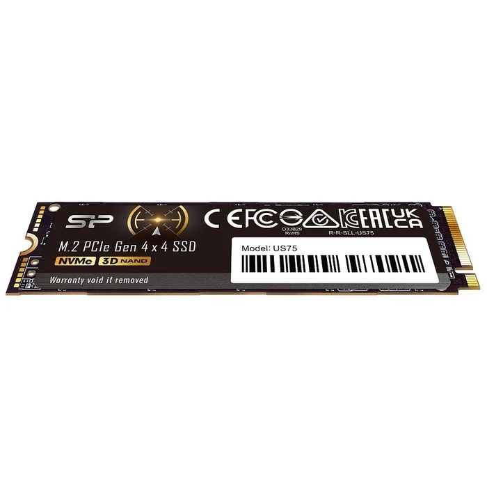 Σκληρός Δίσκος SSD Silicon Power Us75 2tb M.2 Pcie Gen4x4 Nvme 1.4 7000/6500 Mb/S
