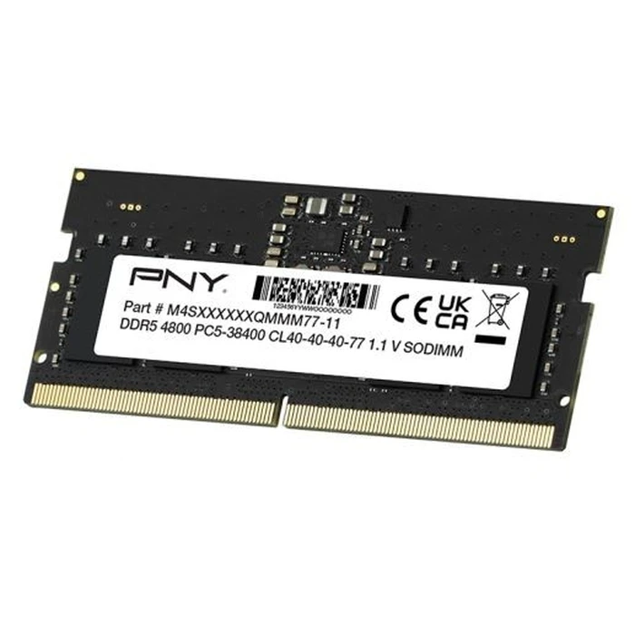 Μνήμη RAM Φορητού PNY 16gb Ddr5 Sodimm 4800 Mn16gsd54800-Blk