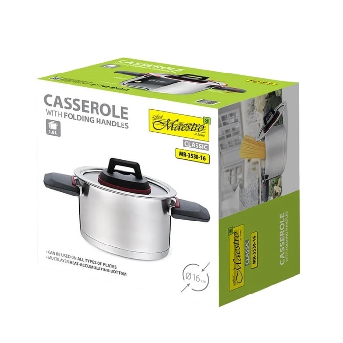 Κατσαρόλα Maestro with LID 16 cm, 1,6 l