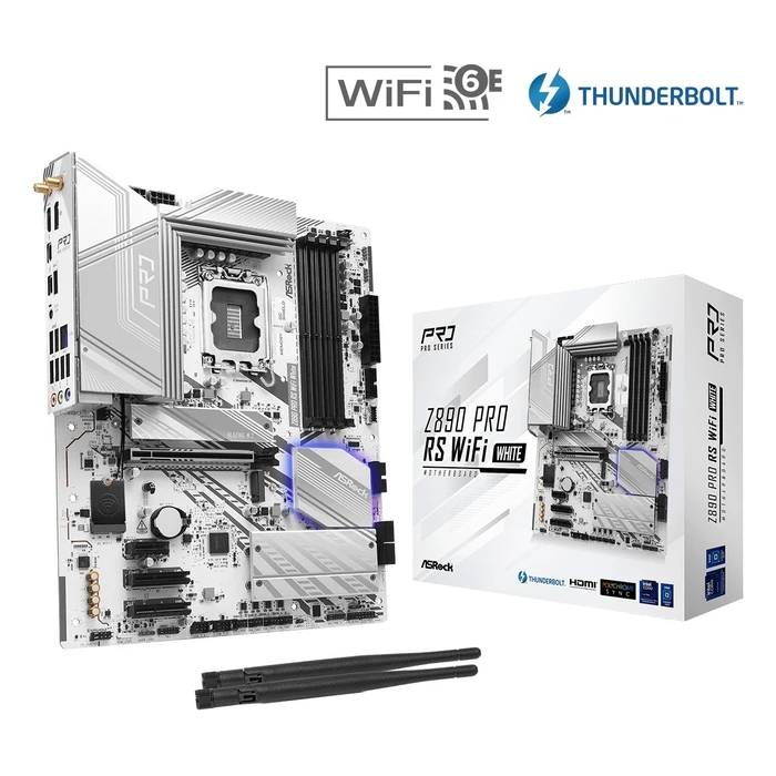 Motherboard Asrock Z890 Pro Rs Wifi White Atx