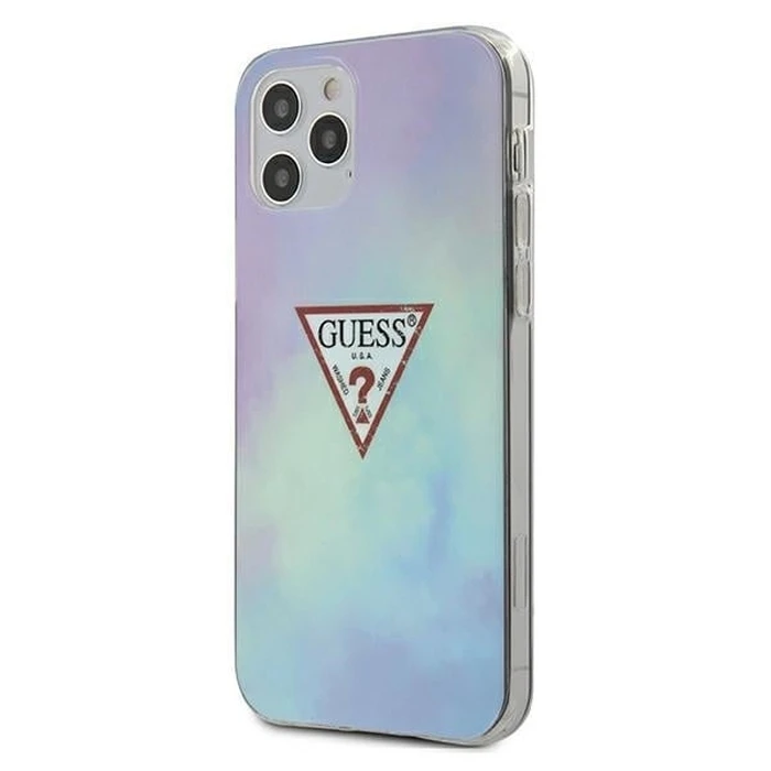Guess GUHCP12LPCUMCGC02 Apple iPhone 12 Pro Max blue hardcase Tie & Die Collection