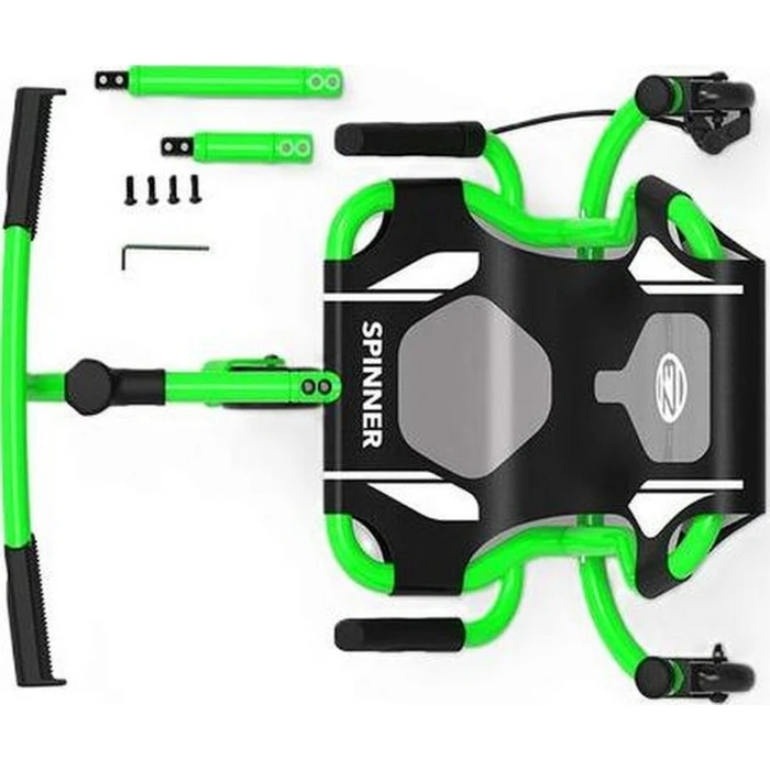 EzyRoller Spinner X Green (360°) - Ride-on for Kids, 4–12 years
