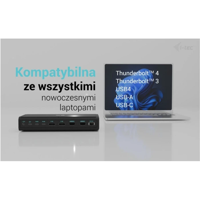 Docking Station i-tec Universal Docking Station 6x 4k/60hz Display Pd 140w