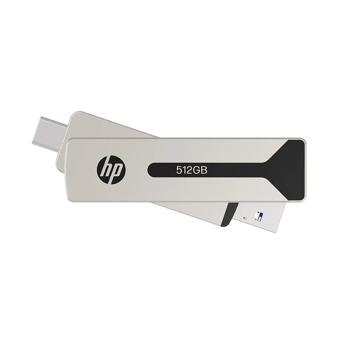 USB Flash 256GB HP Inc. Pendrive 512GB USB-C/A 3.2