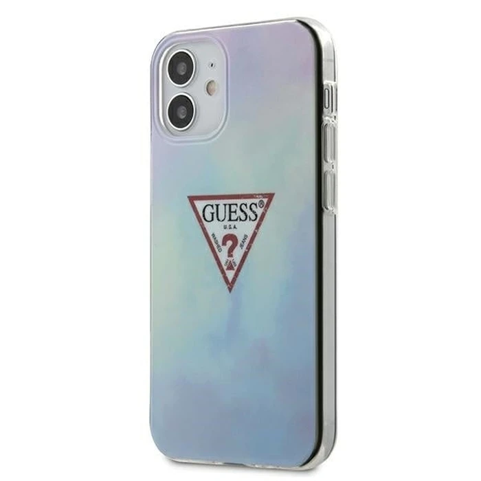 Guess GUHCP12SPCUMCGC02 Apple iPhone 12 mini blue hardcase Tie & Die Collection