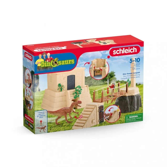 Μινιατούρα Schleich set Expedition to the Dinosaur Temple