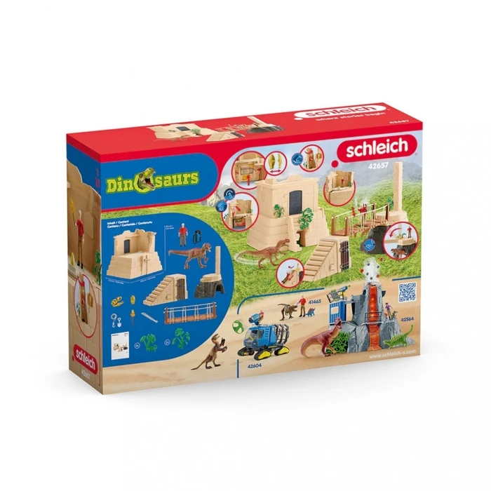 Μινιατούρα Schleich set Expedition to the Dinosaur Temple