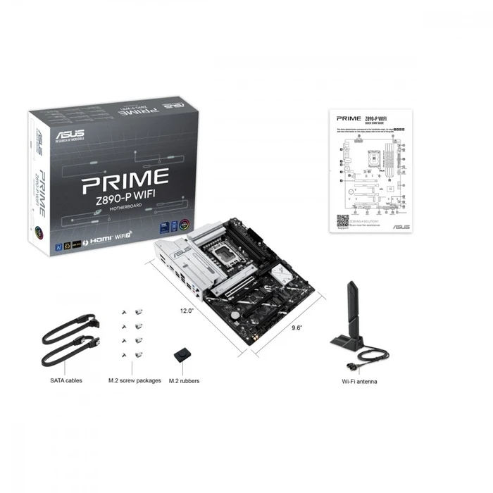 Motherboard Asus Prime Z890-P Wifi S1851 4ddr5 Hdmi/Dp/Tb4 Atx /90mb1i70-M0eay0
