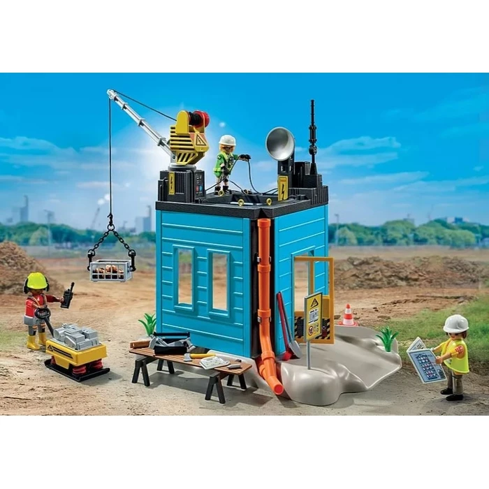 Playmobil Figures Set Action Heroes 71650 Construction Site