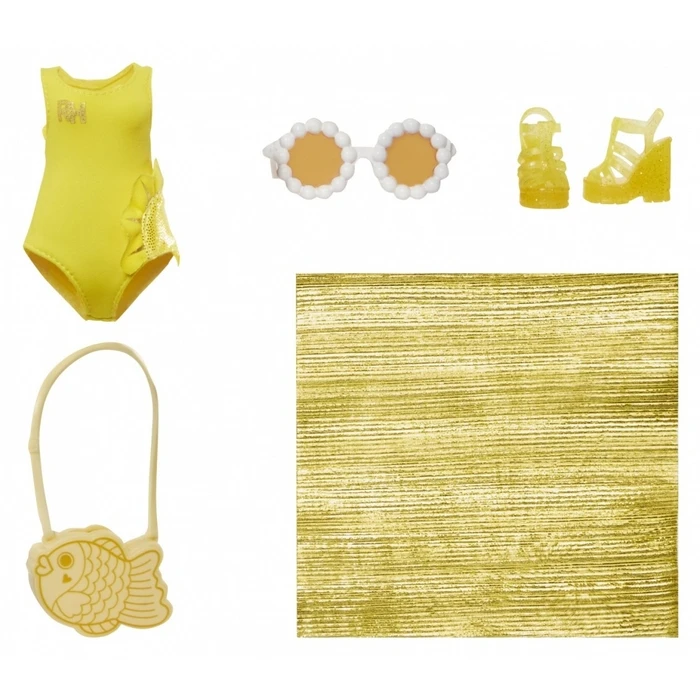 Κούκλα MGA Rainbow High Swim Style Sunny Yellow