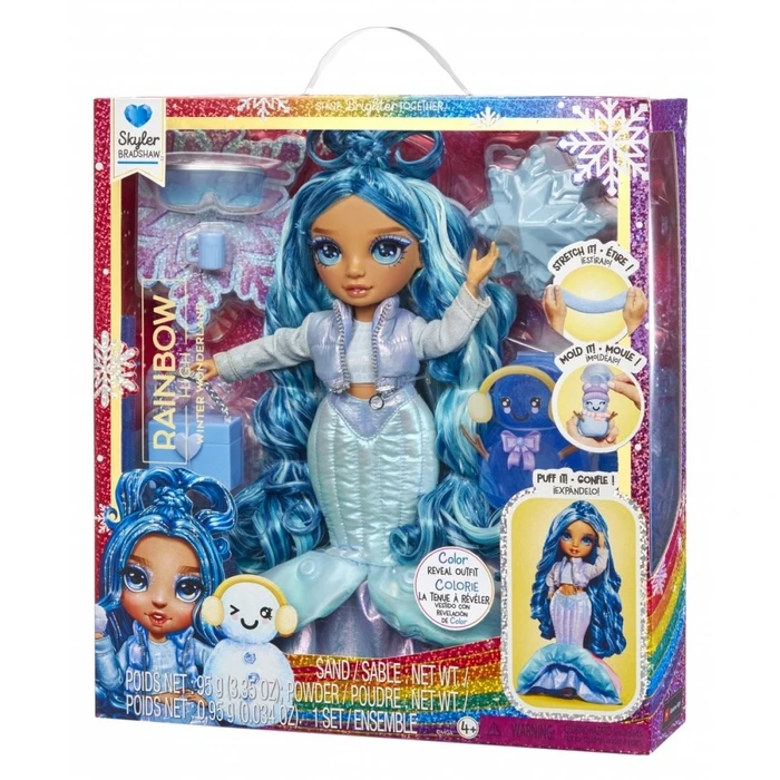 Κούκλα MGA Rainbow High Winter Wonderland Skyler