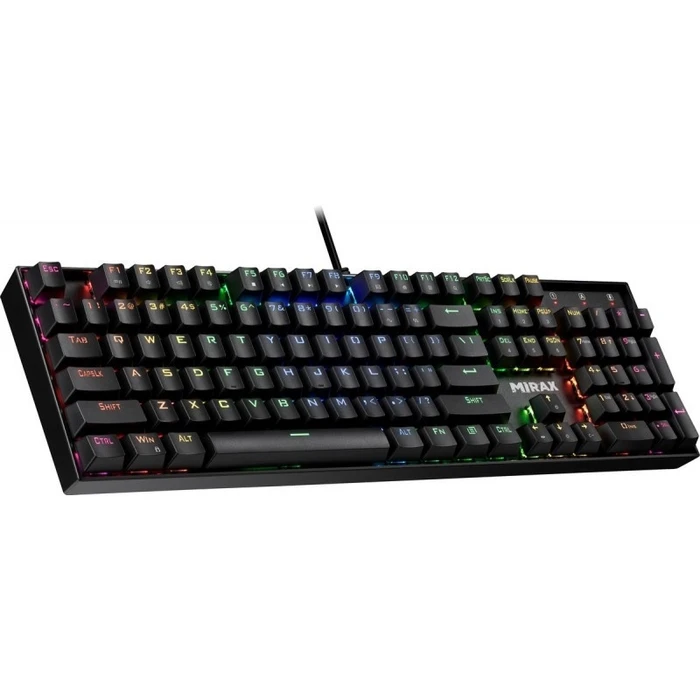 Gaming Πληκτρολόγιο Ενσύρματο Defender Mechanic Mirax Gk-352