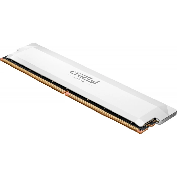 Μνήμη RAM Σταθερού DDR5 16GB Crucial Pro OC (1*16GB) CL38 White