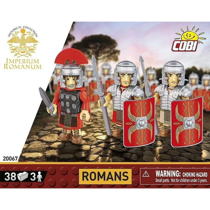Τουβλάκια Cobi Blocks Imperium Romanum - Romans 3 figurines