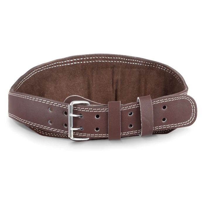 Ζώνη Άρσης Βαρών Amila Δερμάτινη Καφέ B Quality M