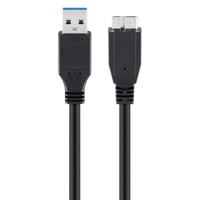 Καλώδιο USB Goobay 3.0 σε USB 3.0 micro Τype B 95026, 1.8m, μαύρο