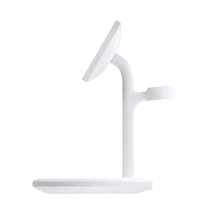 Ασύρματος Φορτιστής Green Cell 3in1 MagSafe Magnetic Inductive Charger White