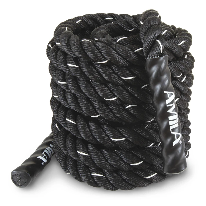 Σχοινί Προπόνησης Crossfit Amila Battle Rope Ns 12m