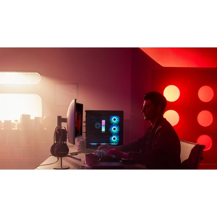 Μνήμη RAM Σταθερού DDR5 32GB Lexar ARES RGB Black (216GB)/6000 CL28