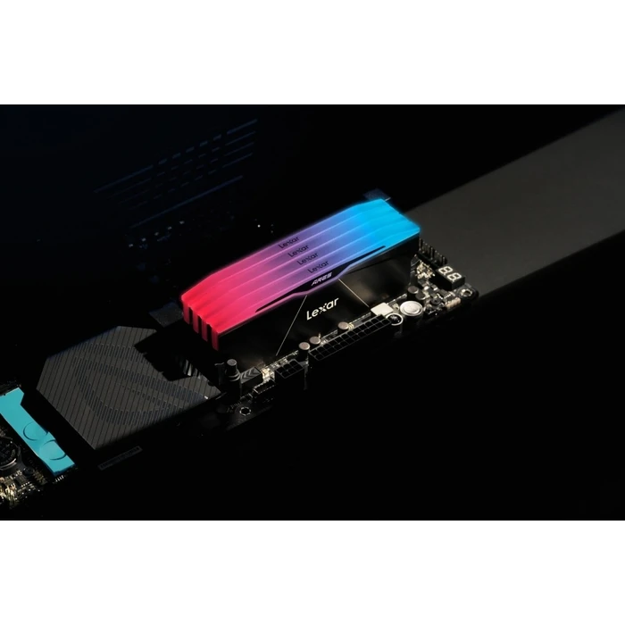 Μνήμη RAM Σταθερού DDR5 32GB Lexar ARES RGB Black (216GB)/6000 CL28