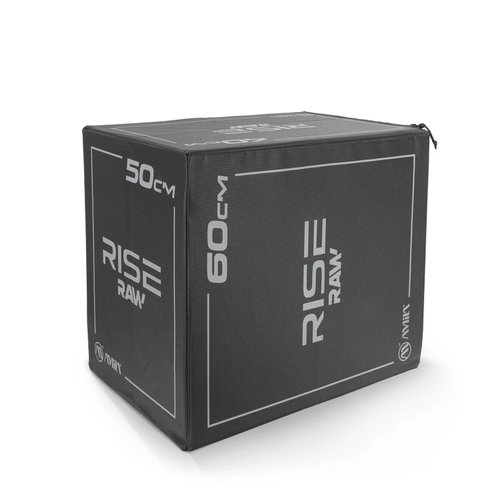 Πλειομετρικό Κουτί AMILA Raw Rise 40/50/60 cm - Μαύρο