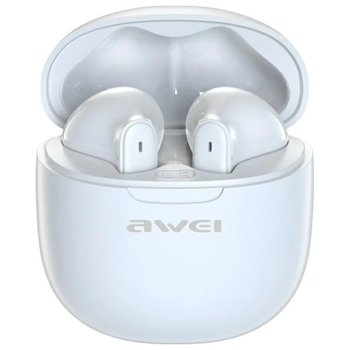 Bluetooth Handsfree Awei earphones 5.3 TWS ENC White
