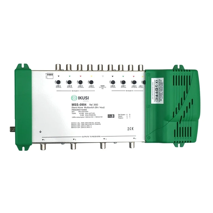 Πολυδιακόπτης Ikusi Standalone 9x4 MTSW MSS-0904