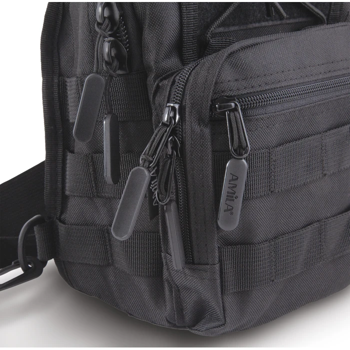 Τσαντάκι Στήθους 7L Amila TACTICAL Μαύρο