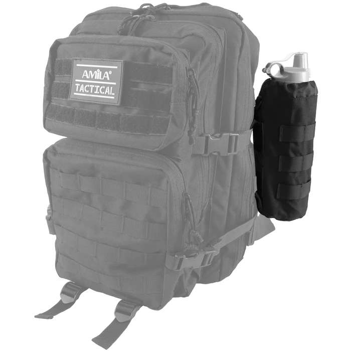 Θήκη Μπουκαλιού Μαύρη Amila Tactical