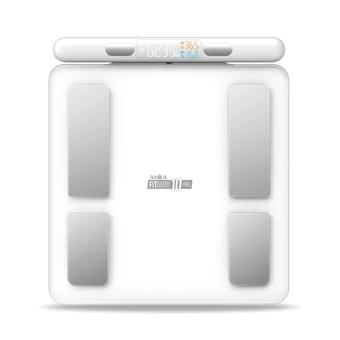 Ζυγαρία Amila Smart με Λιπομέτρηση FITBODY 10 PRO