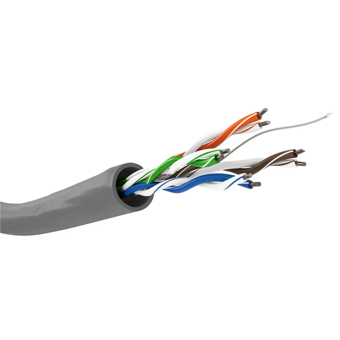 Καλώδιο Δικτύου Goobay 95410, CAT 5e U/UTP, CCA, 305m, γκρι