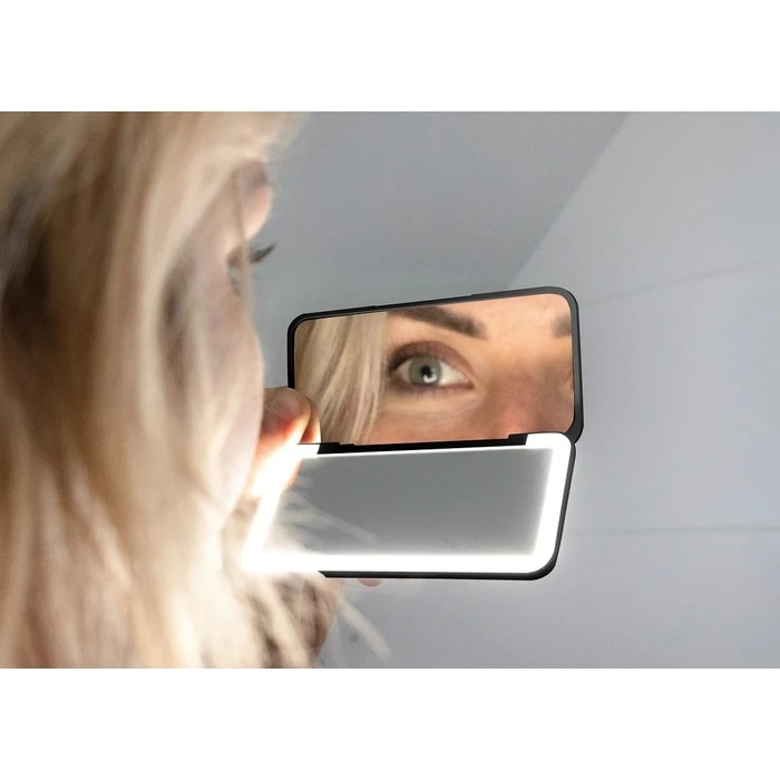 Καθρέπτης Μακιγιάζ Concept Pocket cosmetic with LED KZ2020 Black