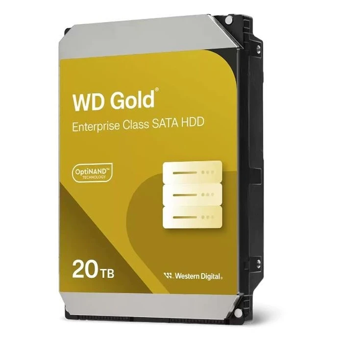 Σκληρός Δίσκος 3,5" HDD 20TB Western Digital GOLD Enterprise SATA WD203KRYZ