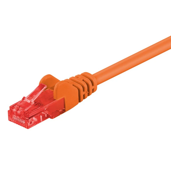 GOOBAY Καλώδιο Δικτύου 95594 CAT 6 U UTP CCA 250MHz 1.5m Πορτοκαλί