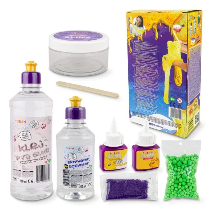 Παιδικές Χειροτεχνίες Tuban DIY Sensory Slime 6in1 set