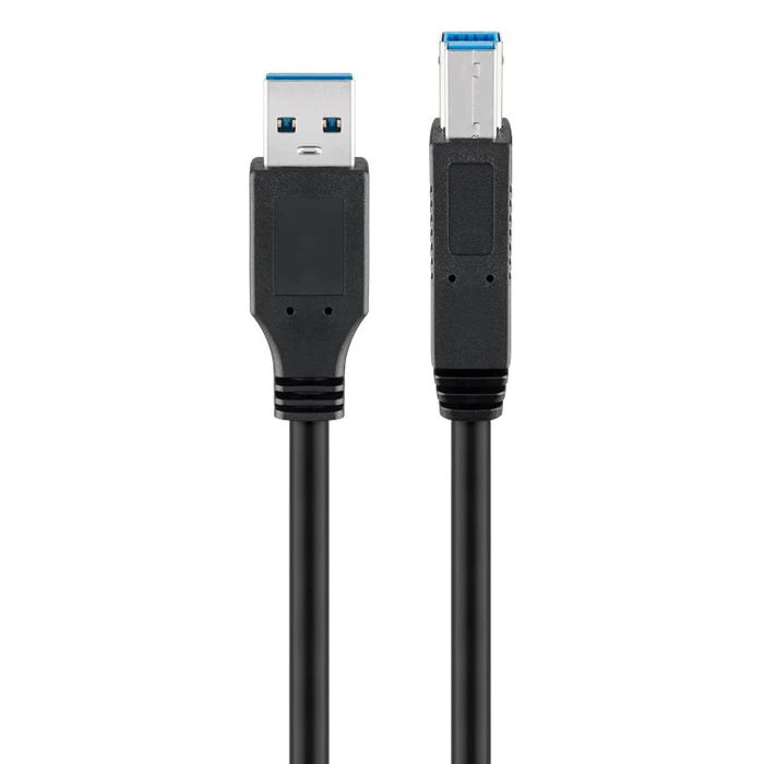 Goobay USB 3.0 Cable USB-A male - USB-B male Μαύρο 1m (95719)