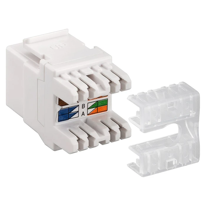 Αξεσουάρ Δικτύου Goobay Keystone module RJ45 CAT 6 95740, UTP, 250MHz, λευκό