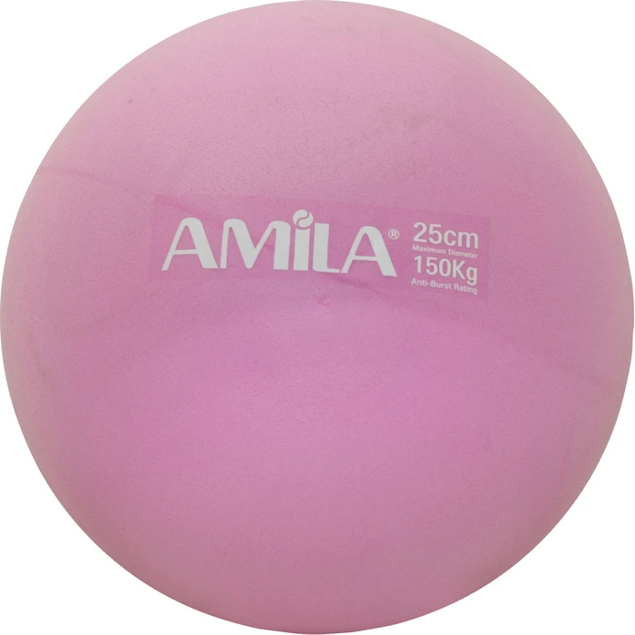Μπάλα Pilates Amila 25cm, Ροζ, σε κουτί