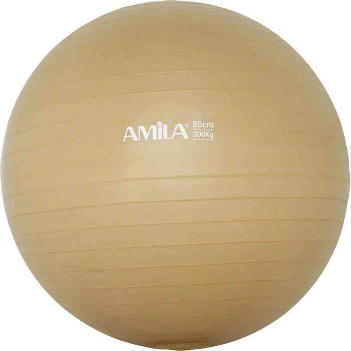 Μπάλα Γυμναστικής Amila Gymball 65cm Χρυσή