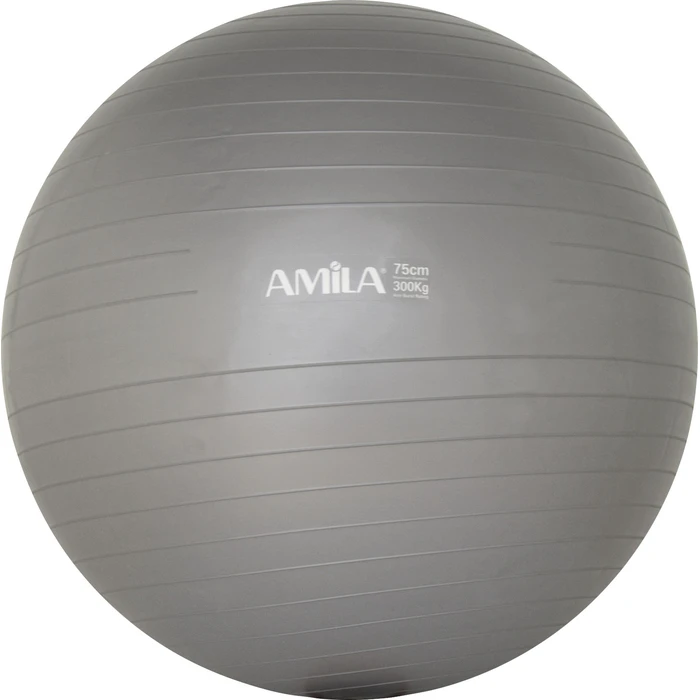 Μπάλα Γυμναστικής Amila Gymball 75cm Γκρι