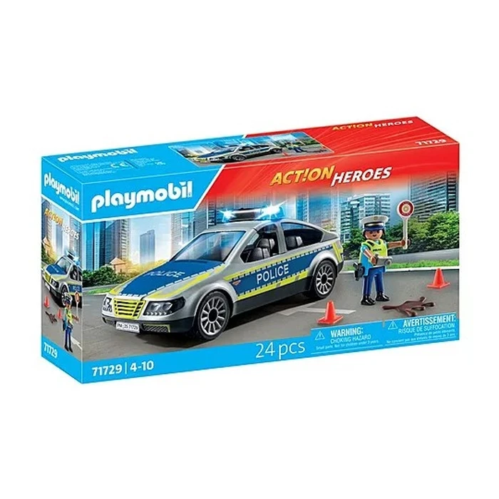 Playmobil Action Heroes 71729 Police Patrol Car