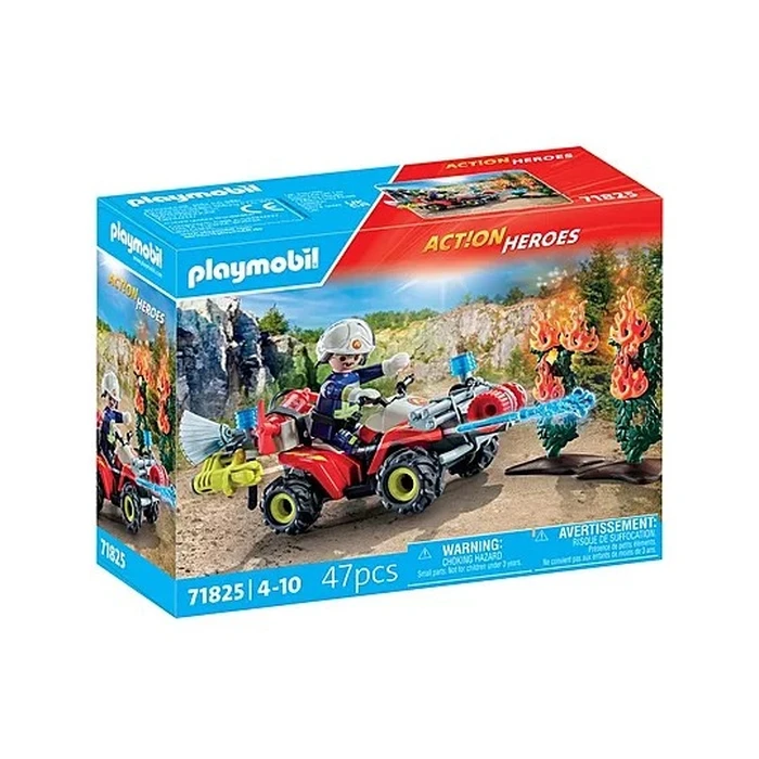 Playmobil Action Heroes 71825 Firefighting Quad