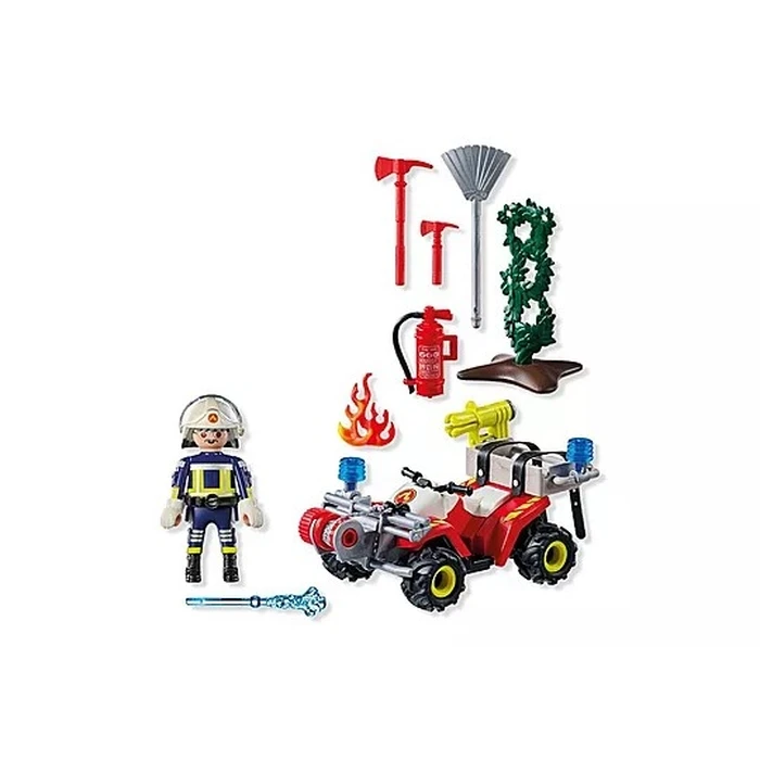 Playmobil Action Heroes 71825 Firefighting Quad