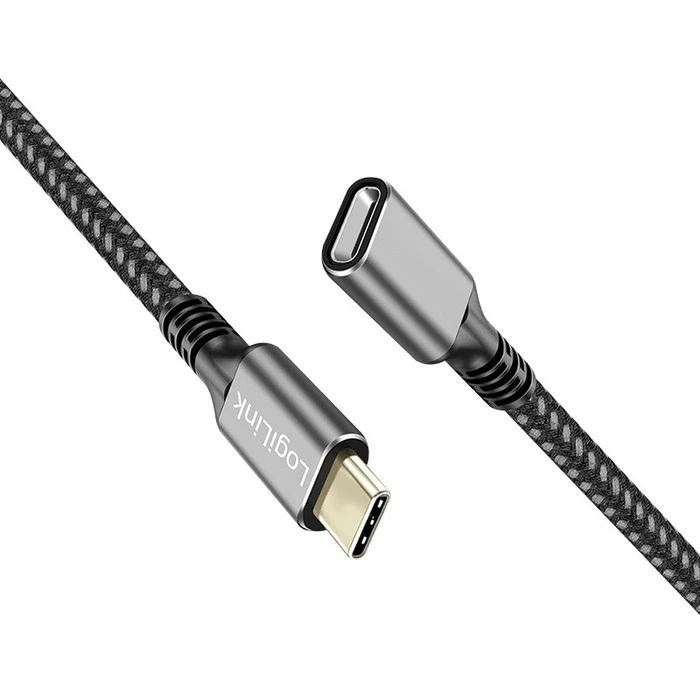Καλώδιο USB Logilink 3.2 Gen1 Type-C to USB-C/F, PD, 2m