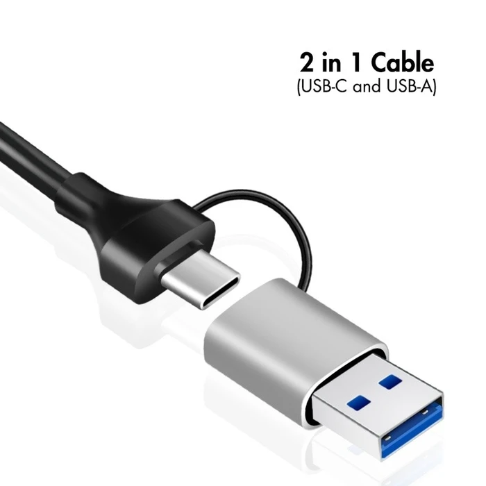 Αντάπτορας Δικτύου USB Logilink USB-A/-C to 2,5G Ethernet Gray
