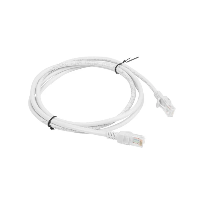 Καλώδιο Δικτύου Lanberg UTP CAT.5E 1.M GRAY PCU5-10CC-0150-S