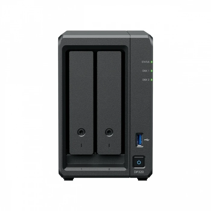 NAS Synology Server DP320 AMD R1600 1x8GB 2x8TB 8GB RAM 3Y