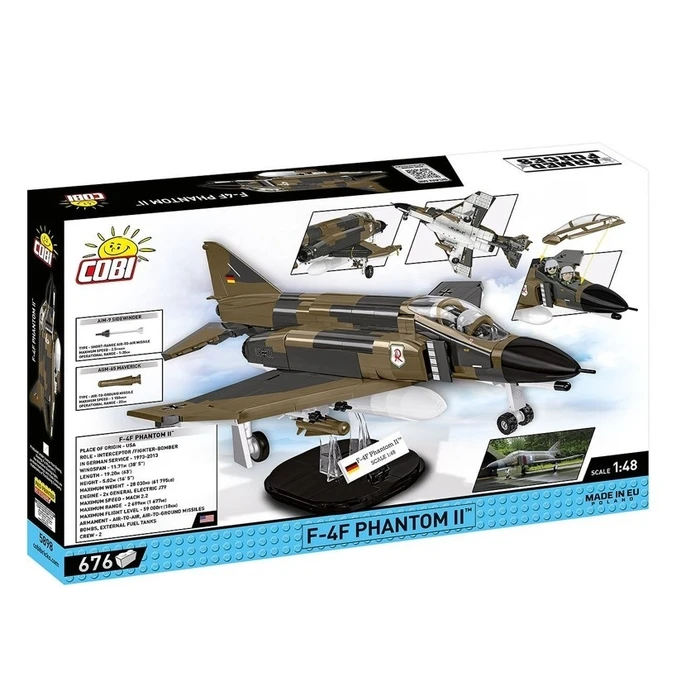 Τουβλάκια Cobi Blocks Armed Forces F-4F Phantom II 676 blocks